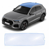Антигравийная защитная бронепленка по лекалам для Audi Q5 FY facelift 2021-2024 - зона крыши