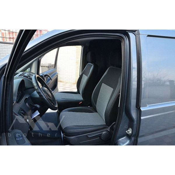 Авточохли модельні MW Brothers для Mercedes Vito II (W639) ( 1+1 ) c 2004