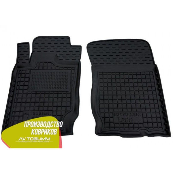 Передние коврики в автомобиль Mitsubishi L200 2006- араб. (Avto-Gumm)