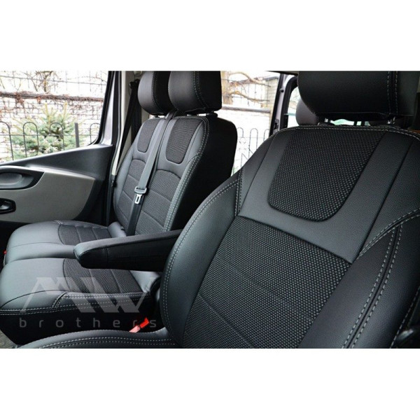 Авточохли модельні MW Brothers для Opel Vivaro ( 1+2 ) c 2014