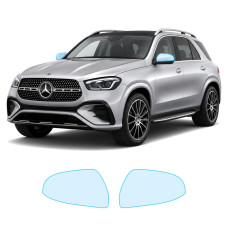 Антигравийная защитная бронепленка по лекалам для Mercedes-Benz GLE W167 facelift 2023- зеркала