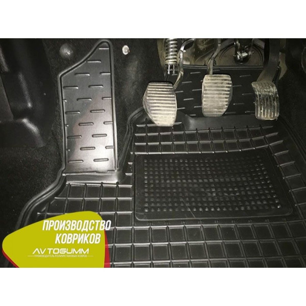 Автомобільні килимки в салон Citroen Berlingo 08-/Peugeot Partner 08- (Avto-Gumm)