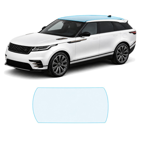 Антигравійна захисна бронеплівка за лекалами для Land Rover Range Rover Velar L560 2017-2020 - зона даху