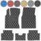 Коврики в салон для Nissan Qashqai 2007-2014 Экокожа 5 шт (Rombus)