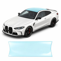 Антигравийная защитная бронепленка по лекалам для BMW M4 G82/G83 2020-2024 - зона крыши