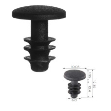 Кліпса для обшивки ущільнювач двері Toyota, Lexus, Subaru, Mitsubishi, Honda 6786920030 (C1003)