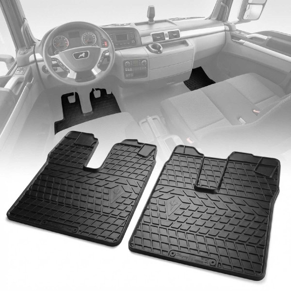 Автомобильные коврики передние для MAN TGL 2000-2007 2 шт