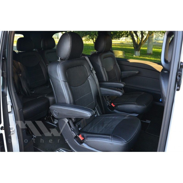 Авточехлы модельные MW Brothers для Mercedes Vito W 447 ( 7 мест ) c 2014