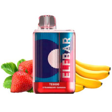 Elf Bar TE6000 POD 5% Оригінал Strawberry Banana Полуниця банан (Підряджається) 
