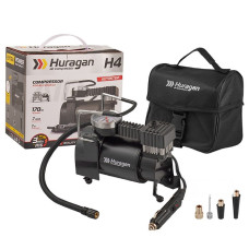 Автомобільний компресор Huragan 12v 170вт 35л 7атм 7А LED Автостоп (H4)