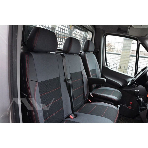 Авточохли модельні MW Brothers для Mercedes Sprinter ( 1+2 ) c 2006