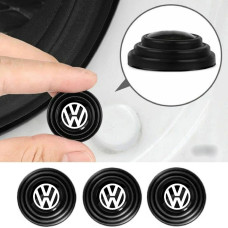 Накладка Volkswagen Black Звукоізоляційна Амортизуюча для Багажника та Дверей Автомобіля 4 шт