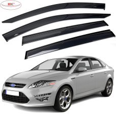 Дефлектори вікон вітровики HIC для Ford Mondeo IV 2007-2013 седан Оригінал (fo38)