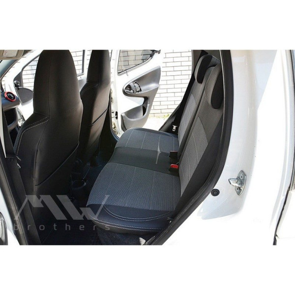 Авточехлы модельные MW Brothers для Peugeot 107  c 2006