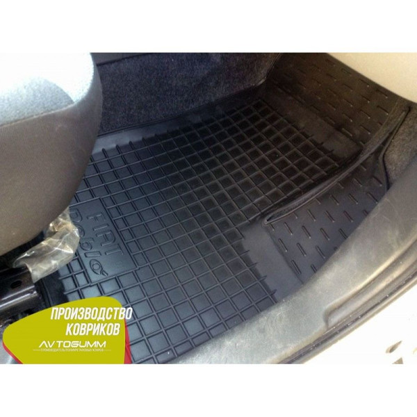 Автомобильные коврики в салон Fiat Doblo 2000-2010 борт 3-5 см Черные (Avto-Gumm)