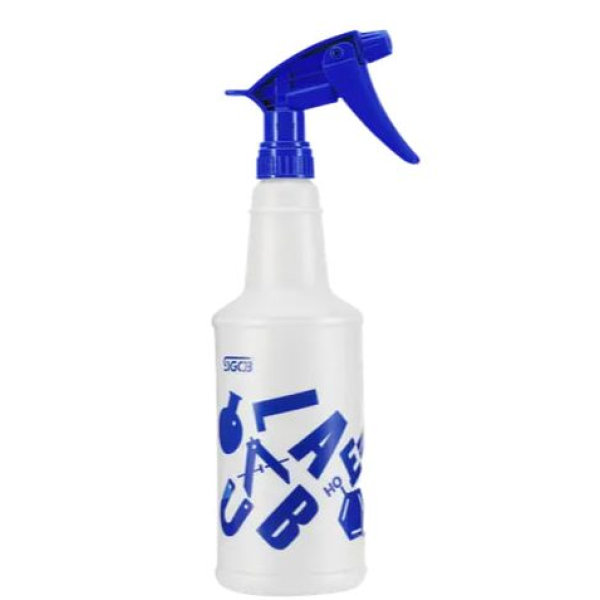 Химостойкий опрыскиватель с бутылкой SGCB Spray Bottle 2.0 Blue 800 мл