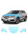 Антигравийная защитная бронепленка по лекалам для Acura RDX TX2/CDU facelift 2016-2018 - капот и передние крылья