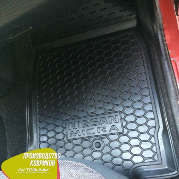 Автомобильные коврики в салон Nissan Micra (K12) 2002- (Avto-Gumm)