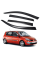 Дефлектори вікон вітровики для Renault Scenic II 2003-2009 Acrylic