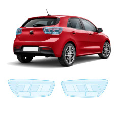 Антигравійна захисна бронеплівка за лекалами для Kia Rio YB 2017-2019 - задні ліхтарі стопи