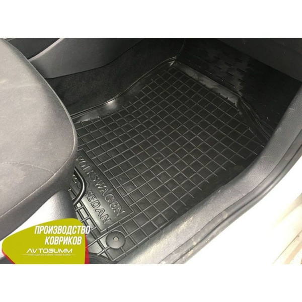 Передние коврики в автомобиль Volkswagen Polo Sedan 2010- Avto-Gumm