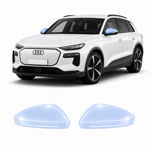 Антигравийная защитная бронепленка по лекалам для Audi Q6 e-tron PPE 2024- зеркала