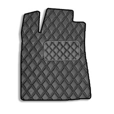 Водительский коврик для Lexus RX 350 2009-2015 Экокожа с подпятником 1 шт (Rombus)