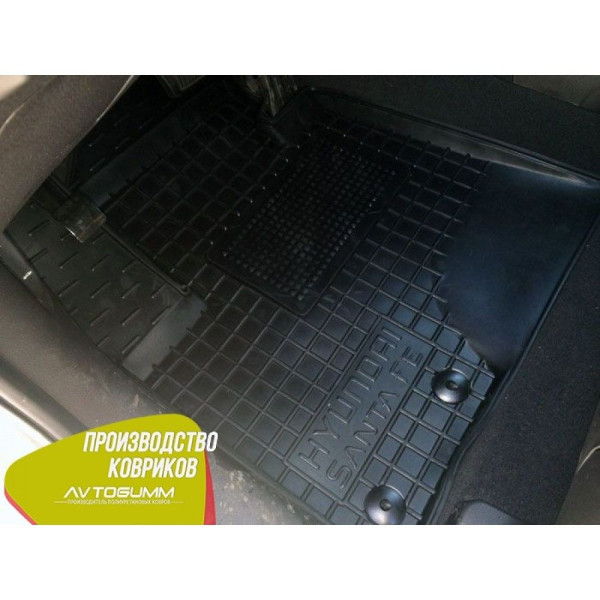 Водійський коврик в салон Hyundai Santa Fe 2010-2012 (Avto-Gumm)