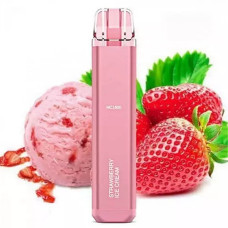 Elf Bar NC 1800 Strawberry Ice Cream Полуничне Морозиво