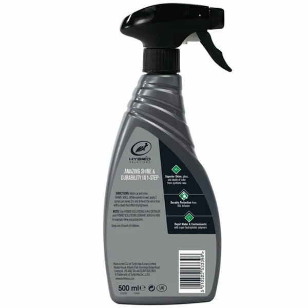 Рідкий віск для кузова Turtle Wax Hybrid Solutions Ceramic Wet Wax 500 мл (53350)