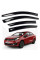 Дефлекторы окон ветровики для Kia Rio 2010-2017 Седан Скотч 3М Voron Glass