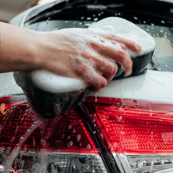 Губка для мытья авто двухсторонняя K2 Doublr Side Car Sponge PRO (M462)
