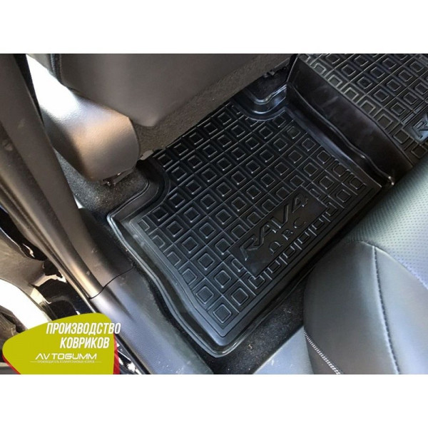 Автомобільні килимки в салон Toyota RAV4 2019 - ДВС АКПП (Avto-Gumm)