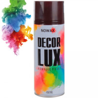 Акриловая краска Nowax Спрей 450 мл Коричневая (brown/ral3007)