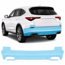 Антигравийная защитная бронепленка по лекалам для Acura MDX YD4 2022 - задний бампер