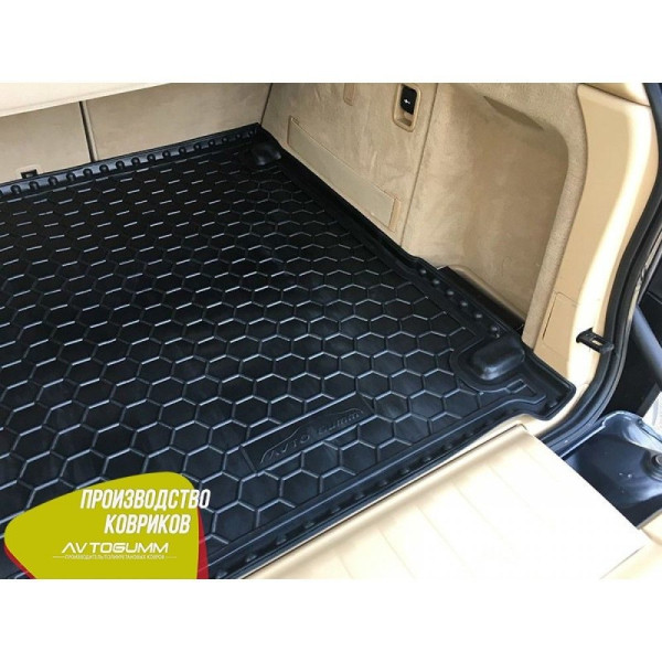 Автомобільний килимок в багажник BMW X5 (E70) 07- / (F15) 13- / Гумовий (Avto-Gumm)