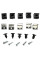 Дефлектор капота мухобойка для Volkswagen Caddy 2004-2010 Voron Glass