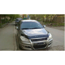 Дефлектор капота мухобойка Chery M11 (A3) 2008-