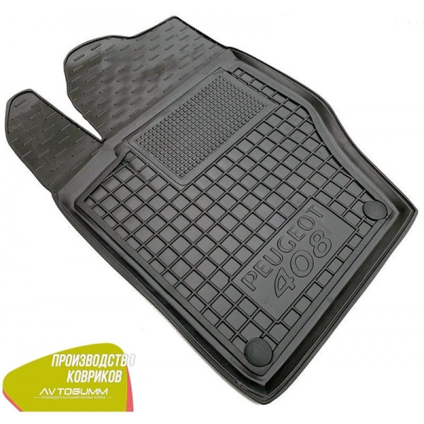 Водійський коврик в салон Peugeot 408 2012- (Avto-Gumm)
