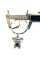 Емблема для приціл на капот врізний для Мерседес W140 5 см металева (А140 880 02 86)