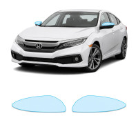 Антигравійна захисна бронеплівка за лекалами для Honda Civic X facelift 2019-2021 - дзеркала