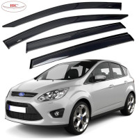 Дефлекторы окон ветровики HIC для Ford C-Max 2010- (Fo108)