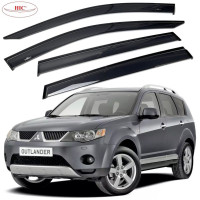 Дефлекторы окон ветровики HIC для Mitsubishi Outlander XL 2007-2012 Оригинал (M36)