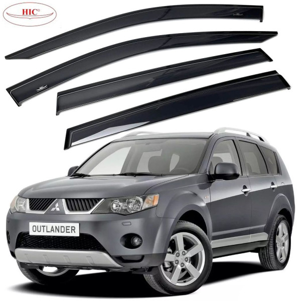 Дефлектори вікон вітровики HIC для Mitsubishi Outlander XL 2007-2012 Оригінал (M36)