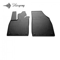 Передние коврики в салон для Volkswagen ID.4 2020- 2 шт (Евро бортик)