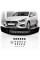 Дефлектор капота мухобойка для Hyundai Accent Solaris 2017-2022 Коротка Євро Кріплення (Vip Tuning) HYD64