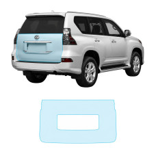 Антигравійна захисна бронеплівка за лекалами для Lexus GX J150 facelift 1 2014-2019 - зона кришки багажника