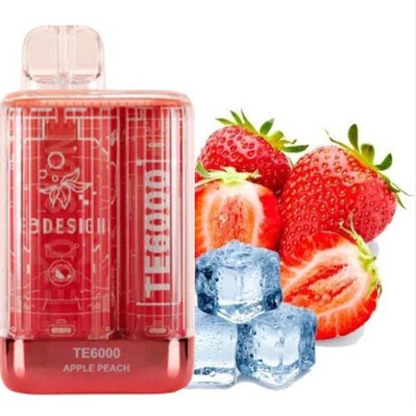 Elf Bar TE6000 Преміум POD 4% Strawberry Ice Полуниця з льодом