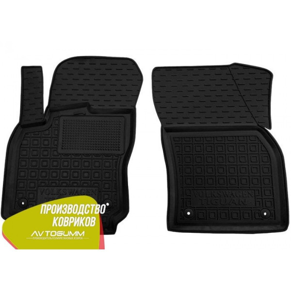 Передние коврики в автомобиль Volkswagen Tiguan 2016- (Avto-Gumm)