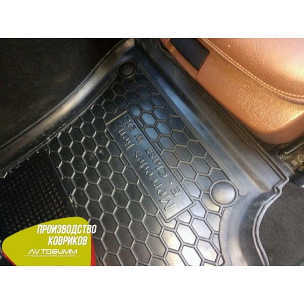 Автомобільні килимки в салон Mercedes E (W212) 2009-(Avto-Gumm)